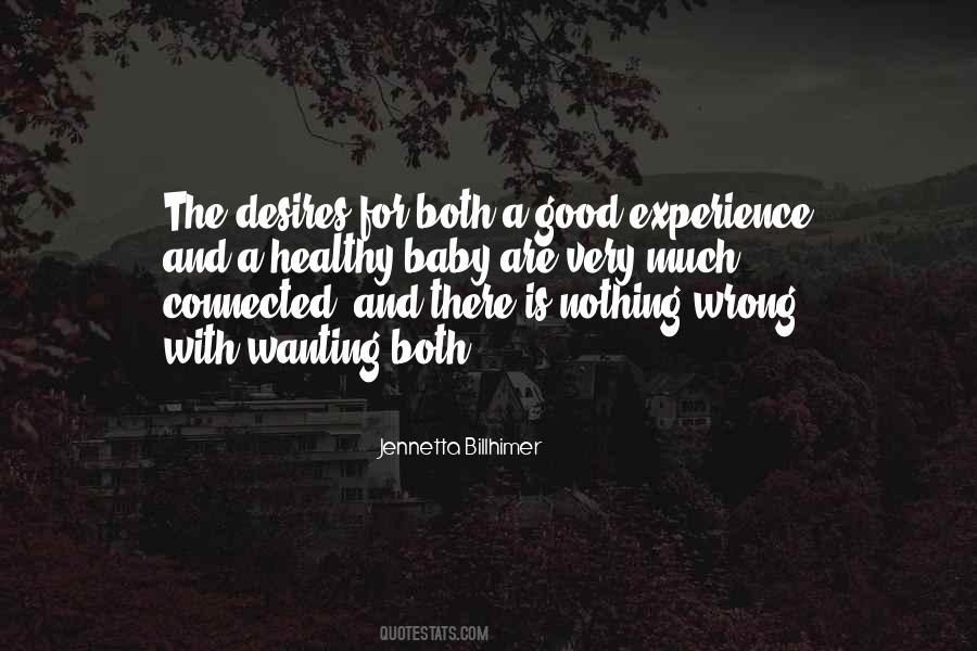 Jennetta Billhimer Quotes #940981