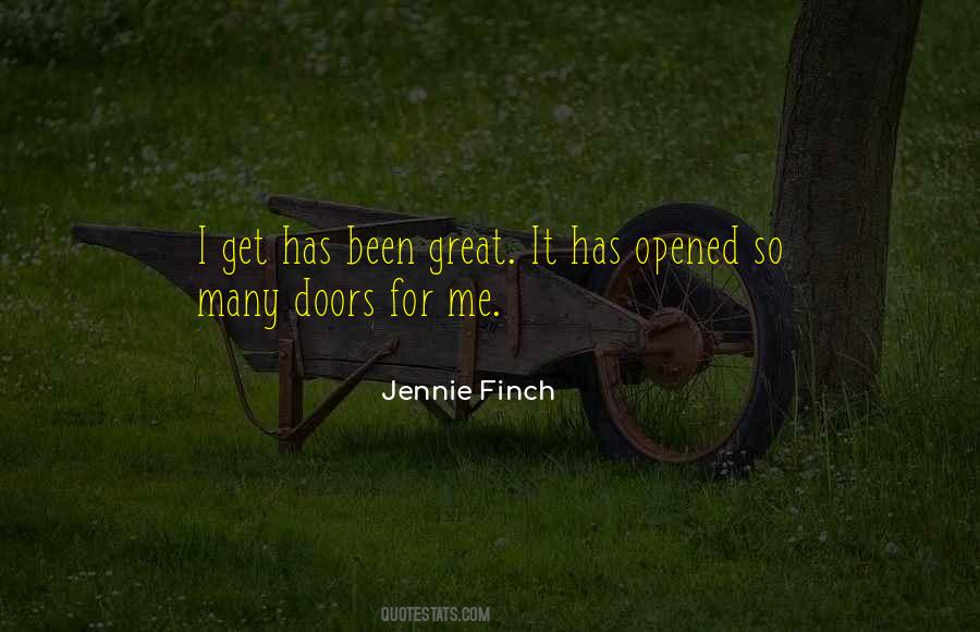 Jennie Finch Quotes #950993