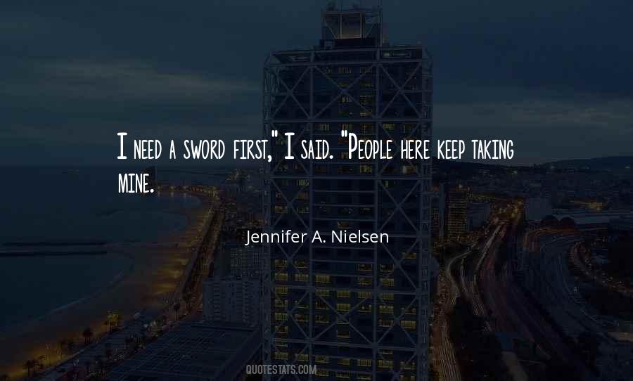 Jennifer A. Nielsen Quotes #783088