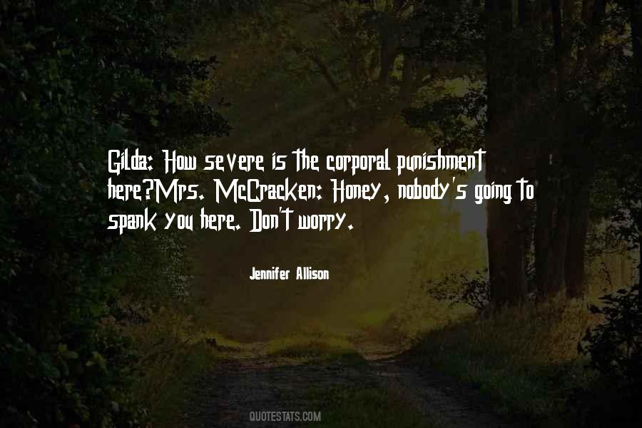 Jennifer Allison Quotes #1660192