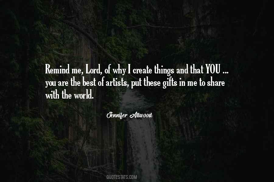 Jennifer Allwood Quotes #410875