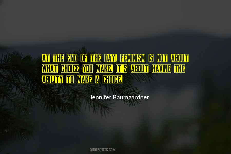 Jennifer Baumgardner Quotes #1307726