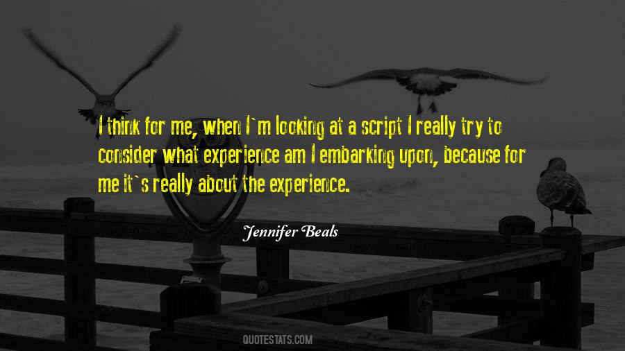 Jennifer Beals Quotes #1231942