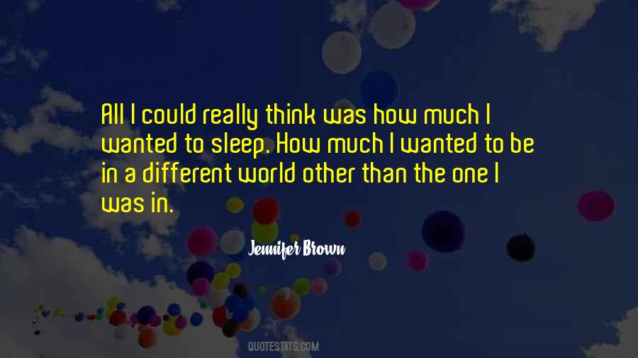 Jennifer Brown Quotes #126647