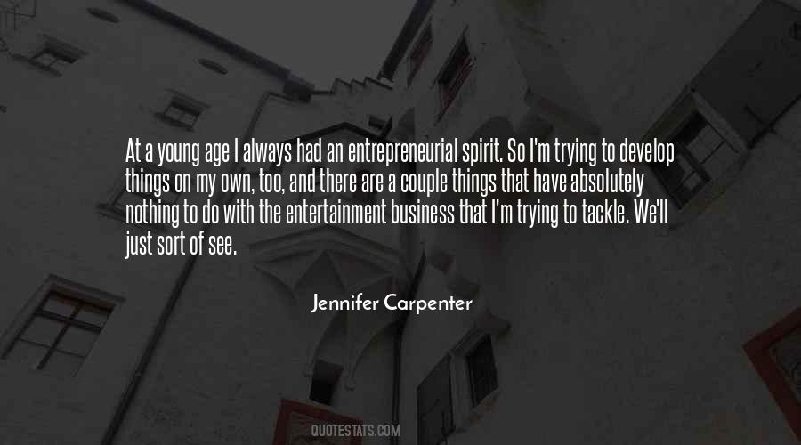 Jennifer Carpenter Quotes #471584