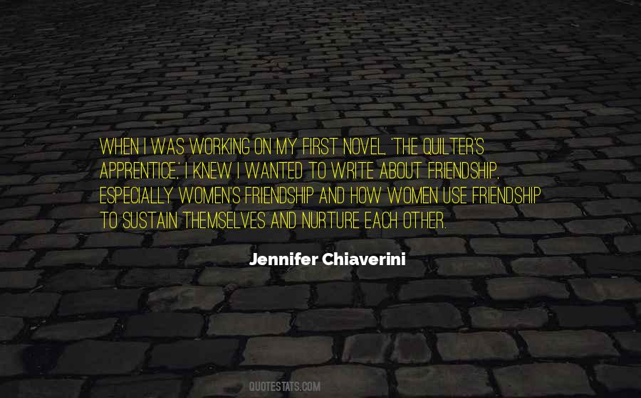 Jennifer Chiaverini Quotes #1553122 Jennifer Chiaverini Quotes #1553122