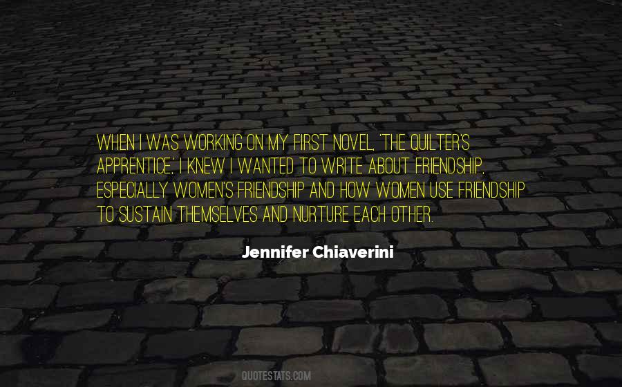 Jennifer Chiaverini Quotes #1553122