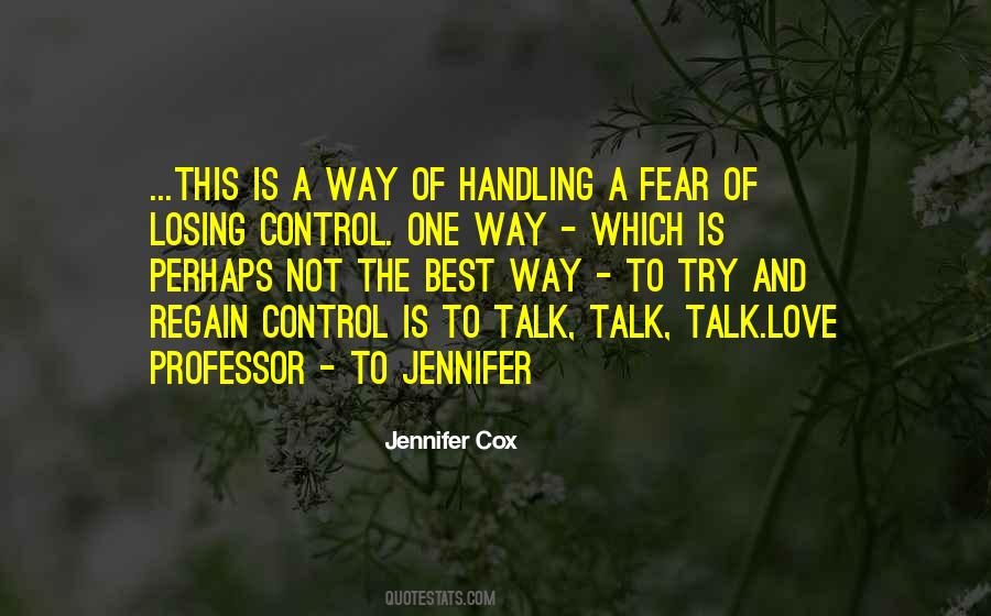 Jennifer Cox Quotes #1712072
