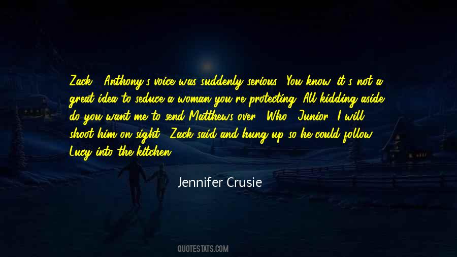 Jennifer Crusie Quotes #659385