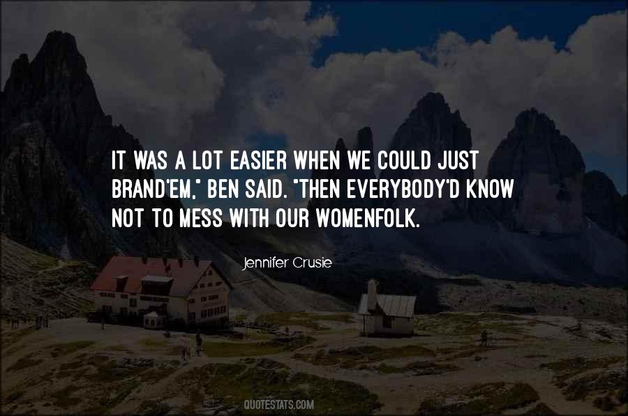 Jennifer Crusie Quotes #828352