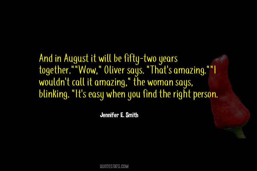 Jennifer E. Smith Quotes #1003813