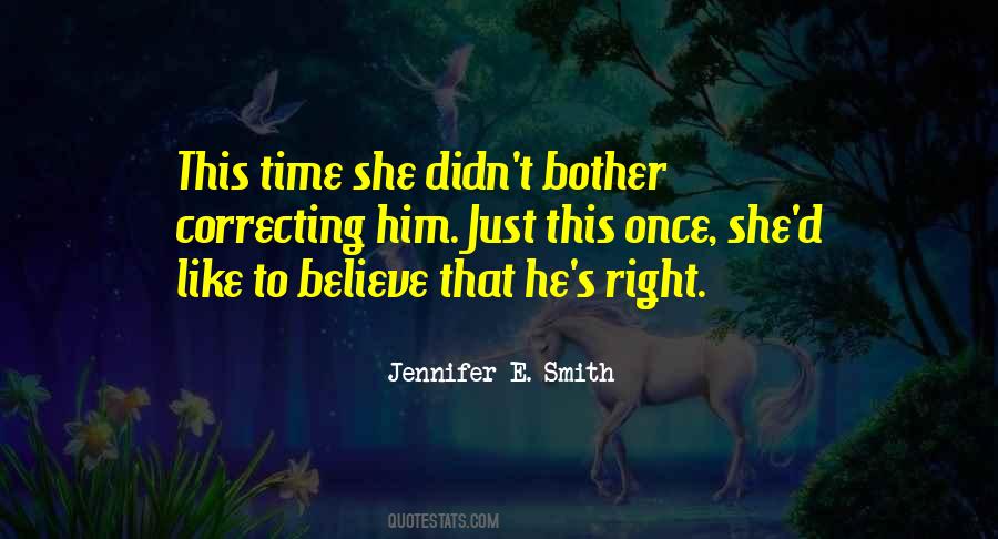 Jennifer E. Smith Quotes #128077