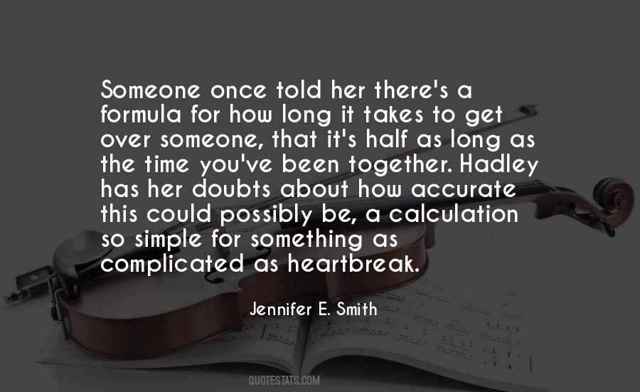 Jennifer E. Smith Quotes #1579346