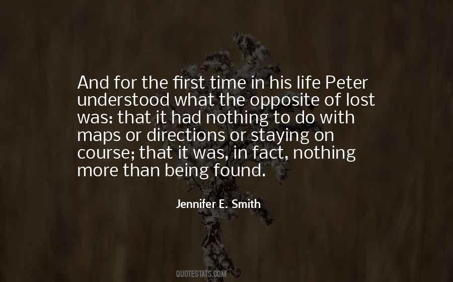 Jennifer E. Smith Quotes #1708476