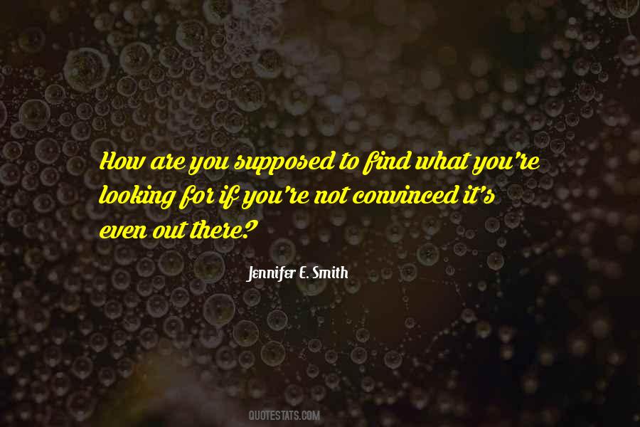 Jennifer E. Smith Quotes #243497