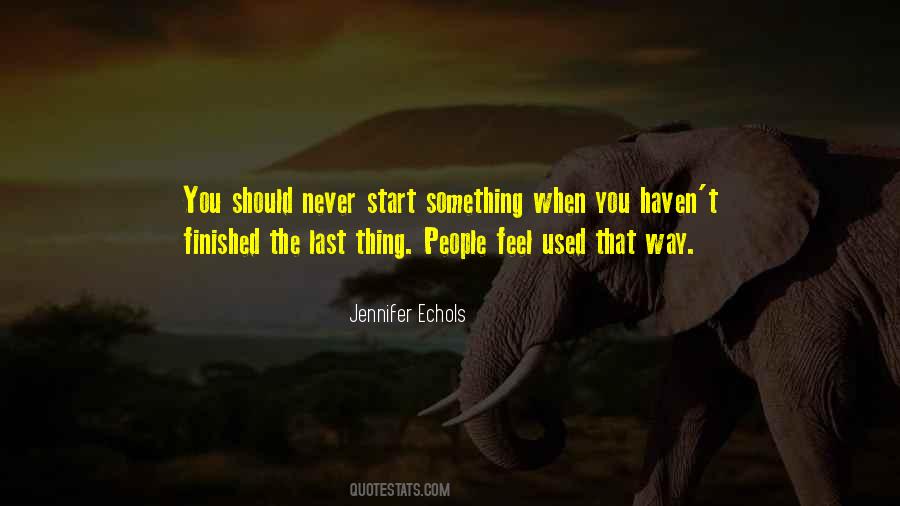 Jennifer Echols Quotes #1525258