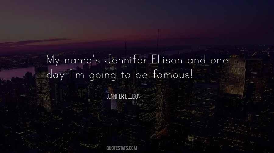 Jennifer Ellison Quotes #354292