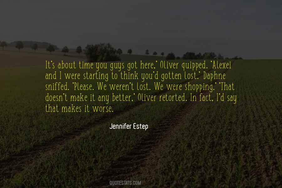 Jennifer Estep Quotes #28990