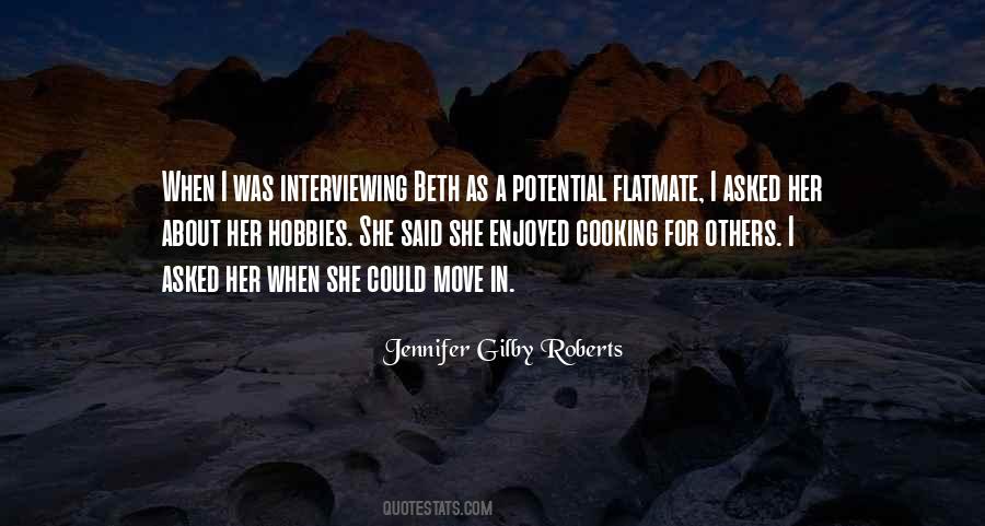 Jennifer Gilby Roberts Quotes #1076256