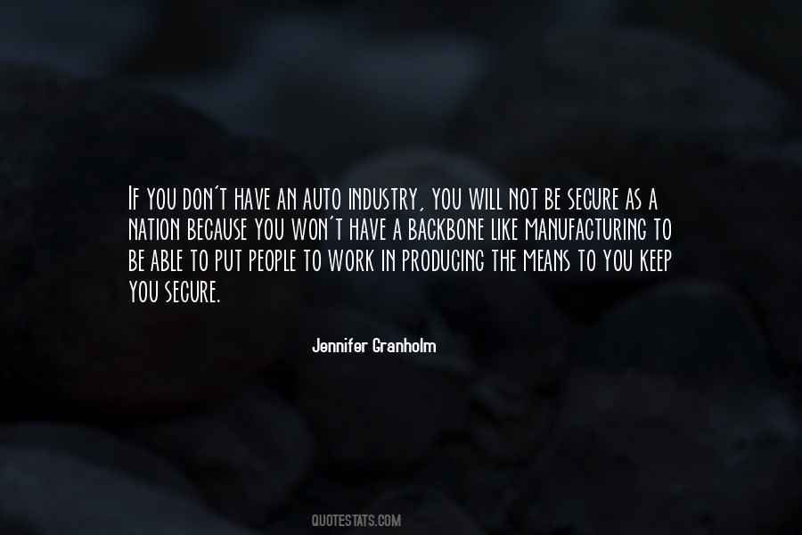 Jennifer Granholm Quotes #1847507