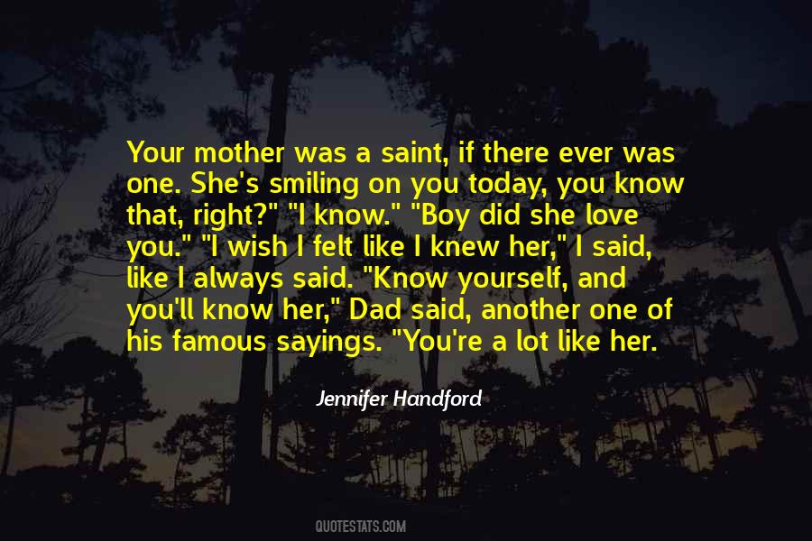 Jennifer Handford Quotes #1769754