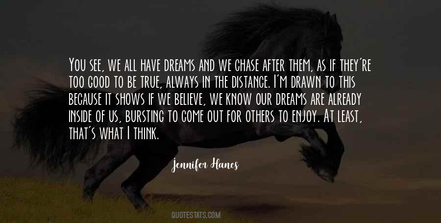 Jennifer Hanes Quotes #548366