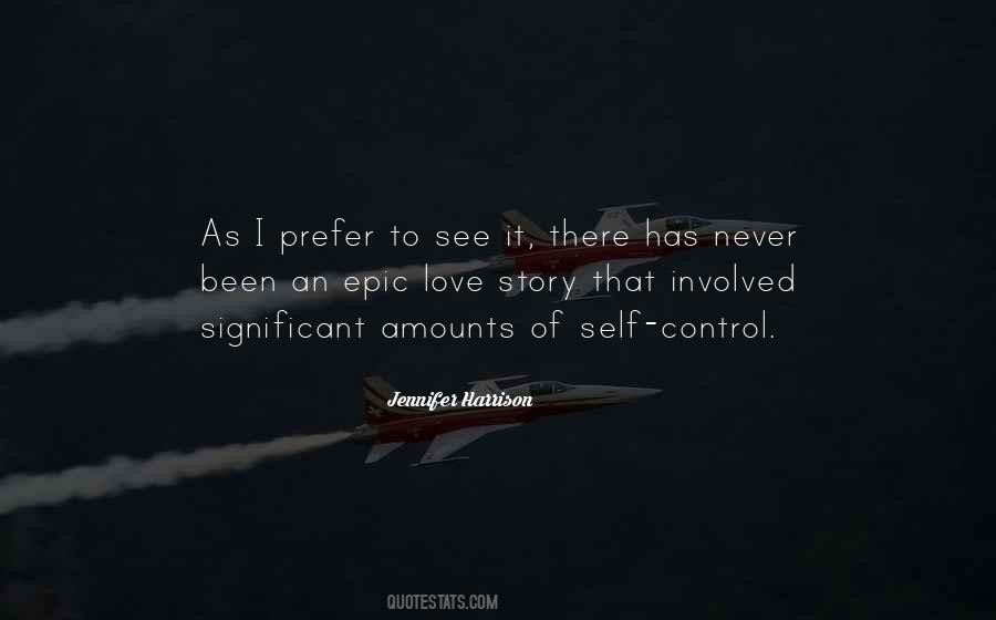 Jennifer Harrison Quotes #1321688