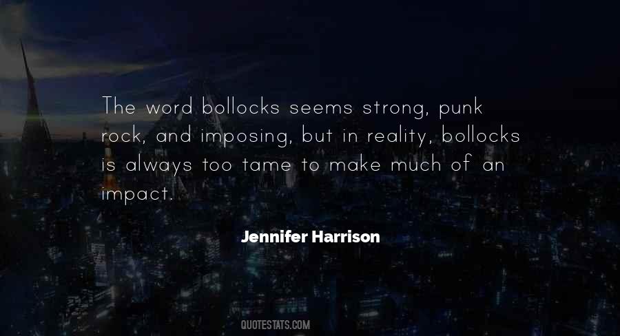 Jennifer Harrison Quotes #1489386