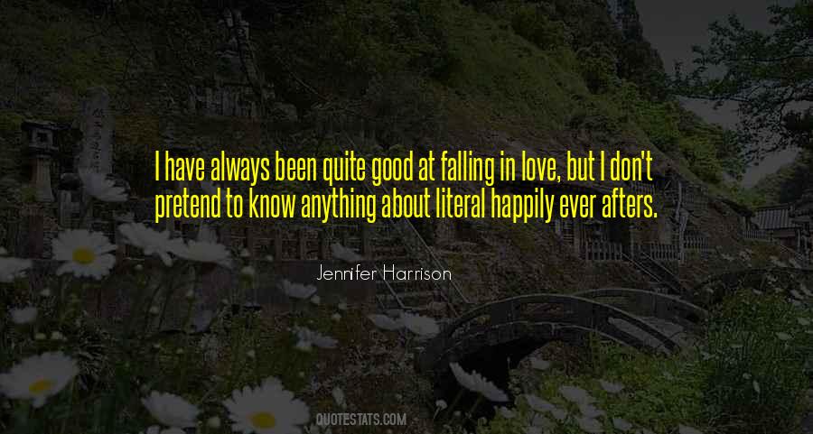Jennifer Harrison Quotes #1836339