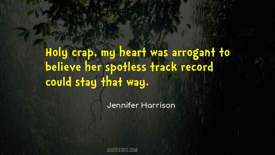 Jennifer Harrison Quotes #871183