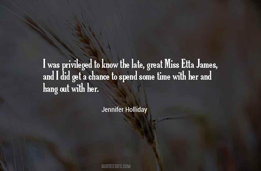 Jennifer Holliday Quotes #71038