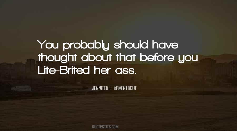 Jennifer L. Armentrout Quotes #526662