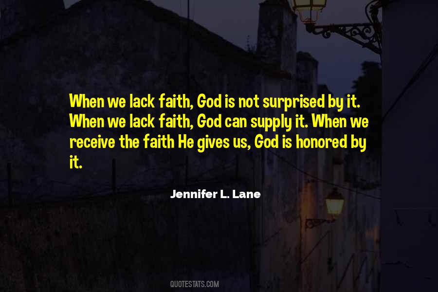 Jennifer L. Lane Quotes #666067