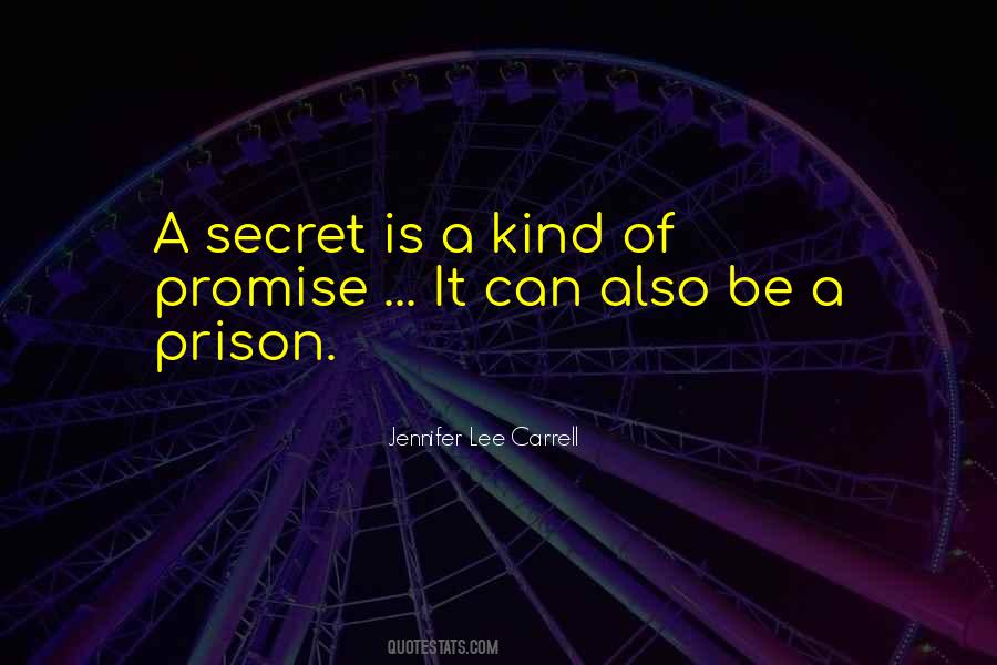 Jennifer Lee Carrell Quotes #808504
