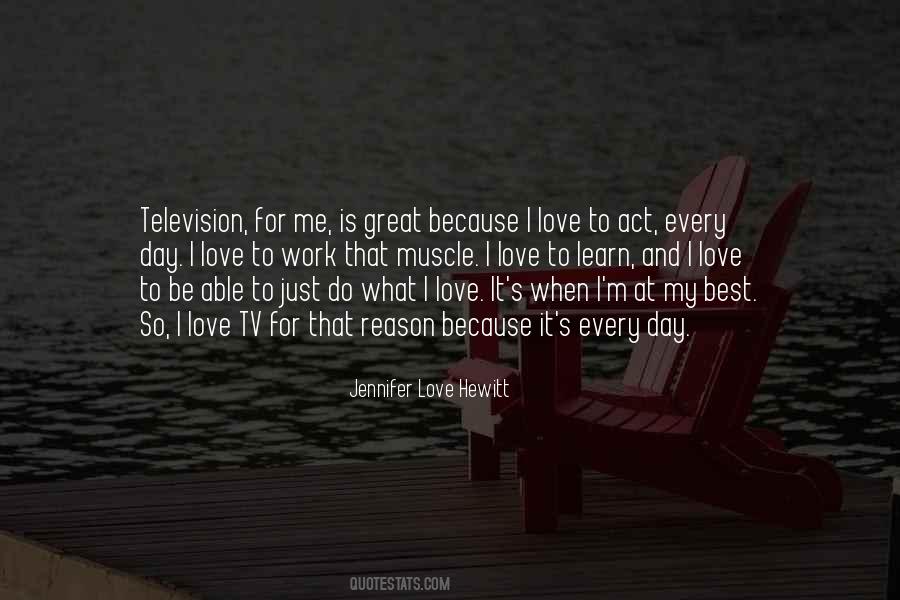 Jennifer Love Hewitt Quotes #276451