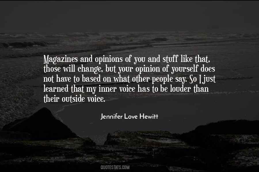 Jennifer Love Hewitt Quotes #531181