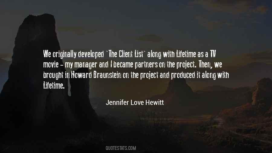 Jennifer Love Hewitt Quotes #900567