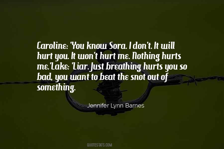 Jennifer Lynn Barnes Quotes #1164895