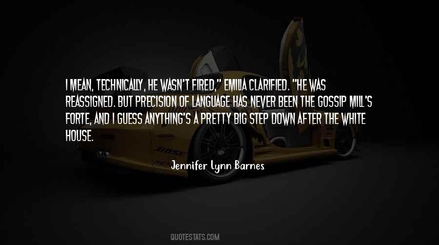 Jennifer Lynn Barnes Quotes #1626889