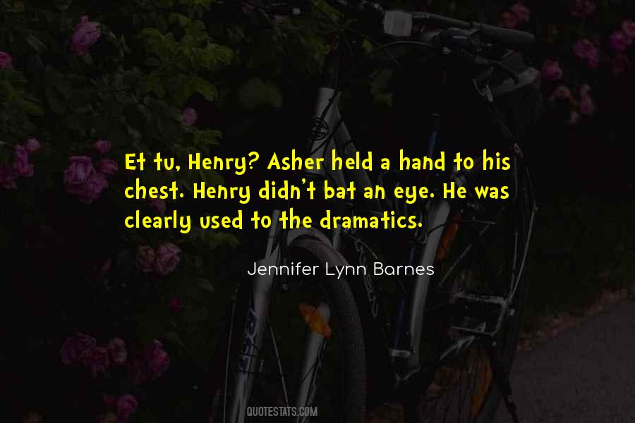 Jennifer Lynn Barnes Quotes #1630536