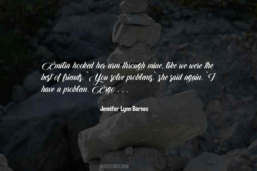 Jennifer Lynn Barnes Quotes #1662273