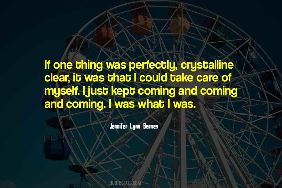 Jennifer Lynn Barnes Quotes #535460