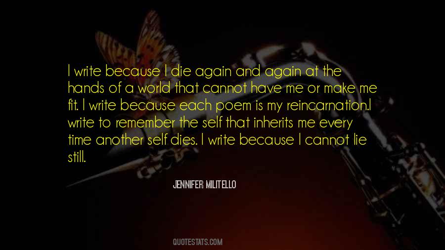Jennifer Militello Quotes #383135