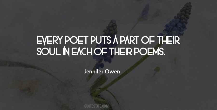 Jennifer Owen Quotes #1684989