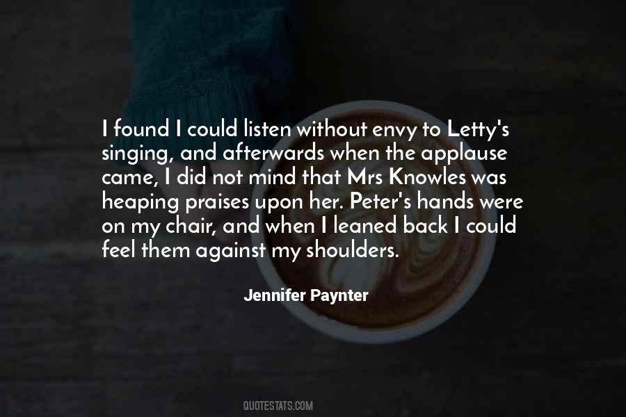 Jennifer Paynter Quotes #831274