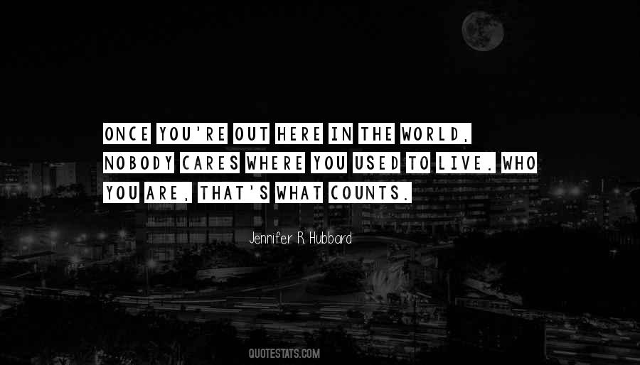 Jennifer R. Hubbard Quotes #1527751