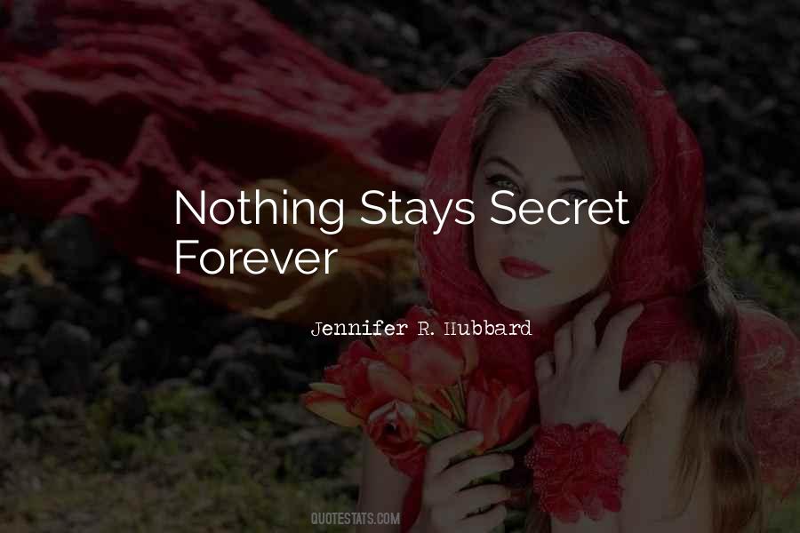 Jennifer R. Hubbard Quotes #223757