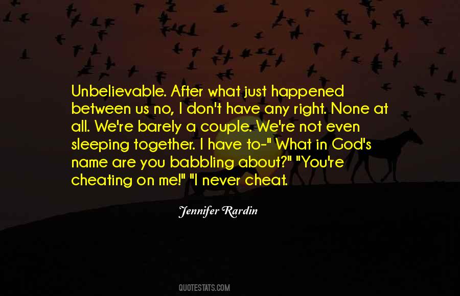 Jennifer Rardin Quotes #1510462