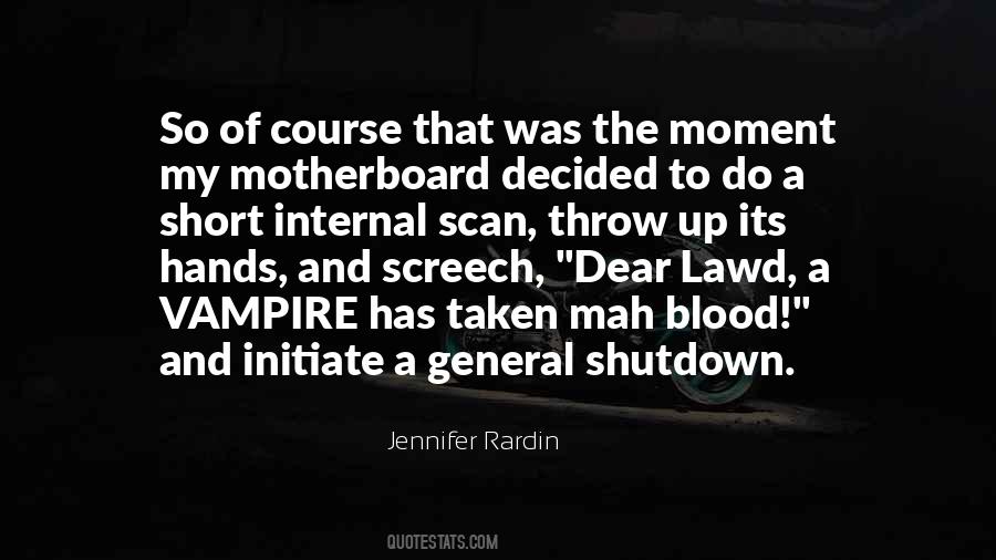 Jennifer Rardin Quotes #280179
