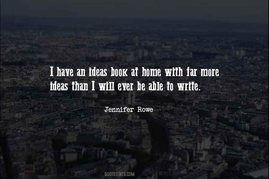 Jennifer Rowe Quotes #603174